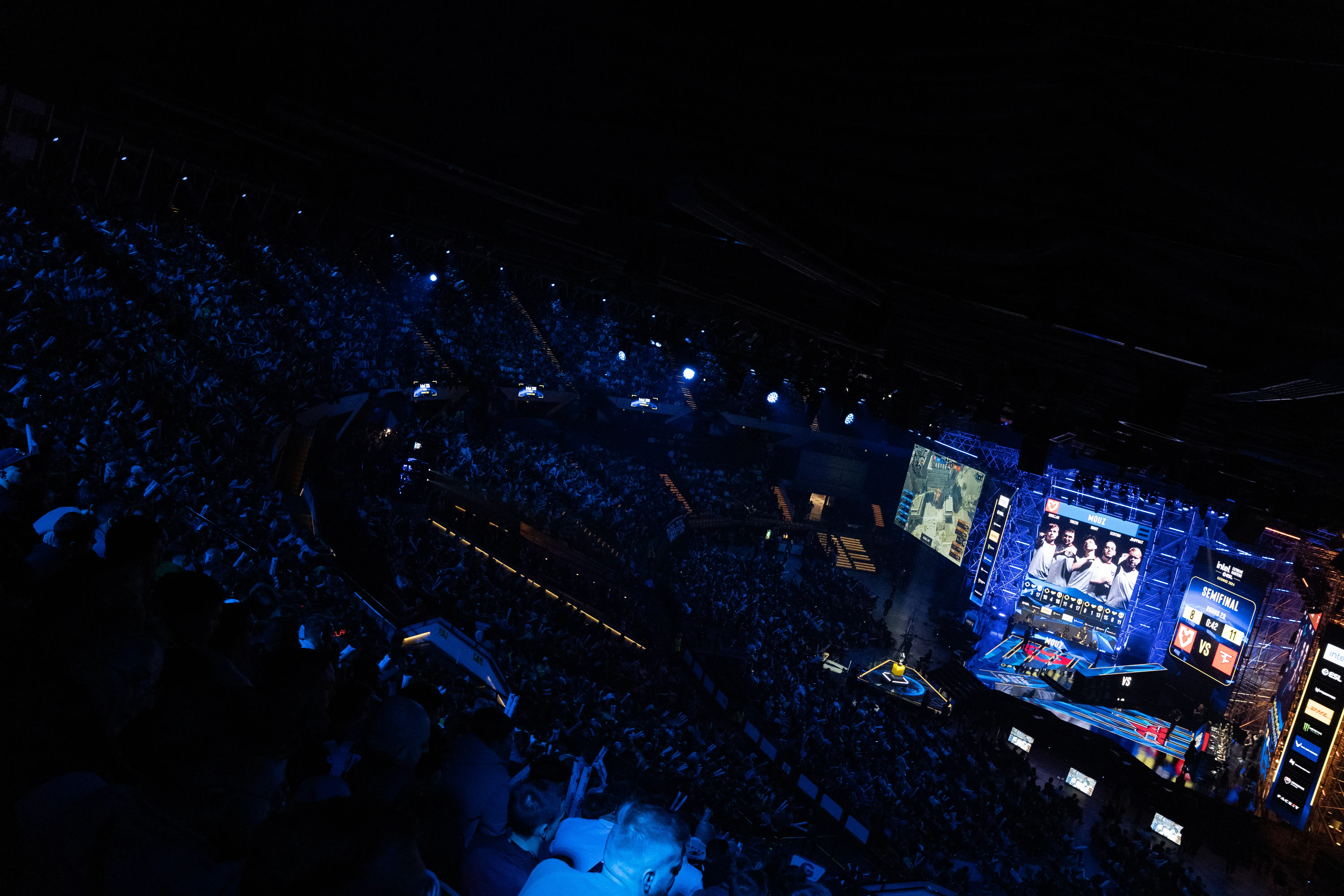 Basketball dunk in action